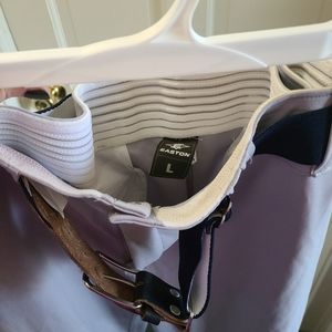 Easton men's large baseball pants, belt